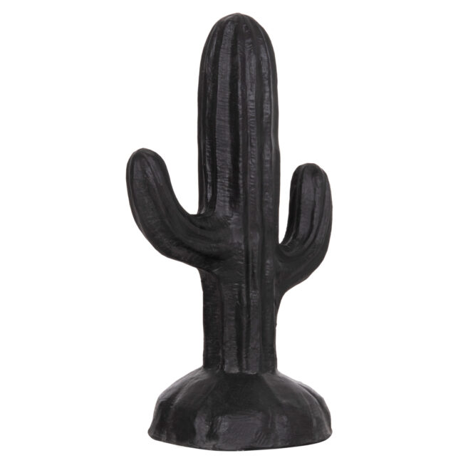 ΔΙΑΚΟΣΜΗΤΙΚΟΣ ΚΑΚΤΟΣ ΔΑΠΕΔΟΥ CACTUS HM4386.01S ΓΥΨΟΣ ΣΕ ΜΑΥΡΟ 42x30x74Υεκ.