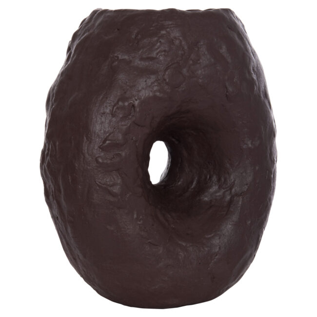 ΕΠΙΤΡΑΠΕΖΙΟ ΔΙΑΚΟΣΜΗΤΙΚΟ ΒΑΖΟ NAMENTIS HM4673.07S ΣΟΚΟΛΑΤΙ ΤΕΡΑΚΟΤΑ--22x13x28Υεκ