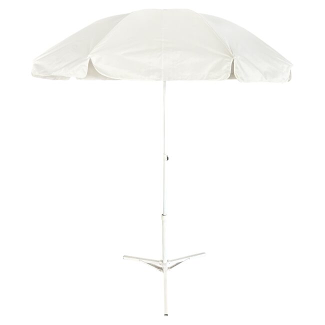 Ομπρέλα Παραλίας ArteLibre VENTRA Λευκό Μέταλλο/Polyester Φ2m