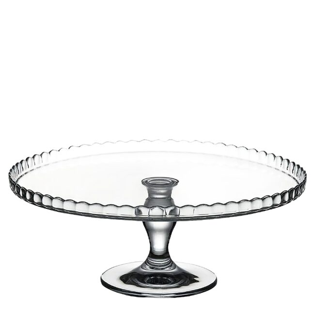 Βάση Γλυκού Διάφανο Γυαλί Φ32cm